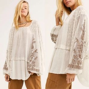 Free People Indigo Dreams Tunic